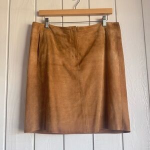 MaxMara Tan Mini Skirt